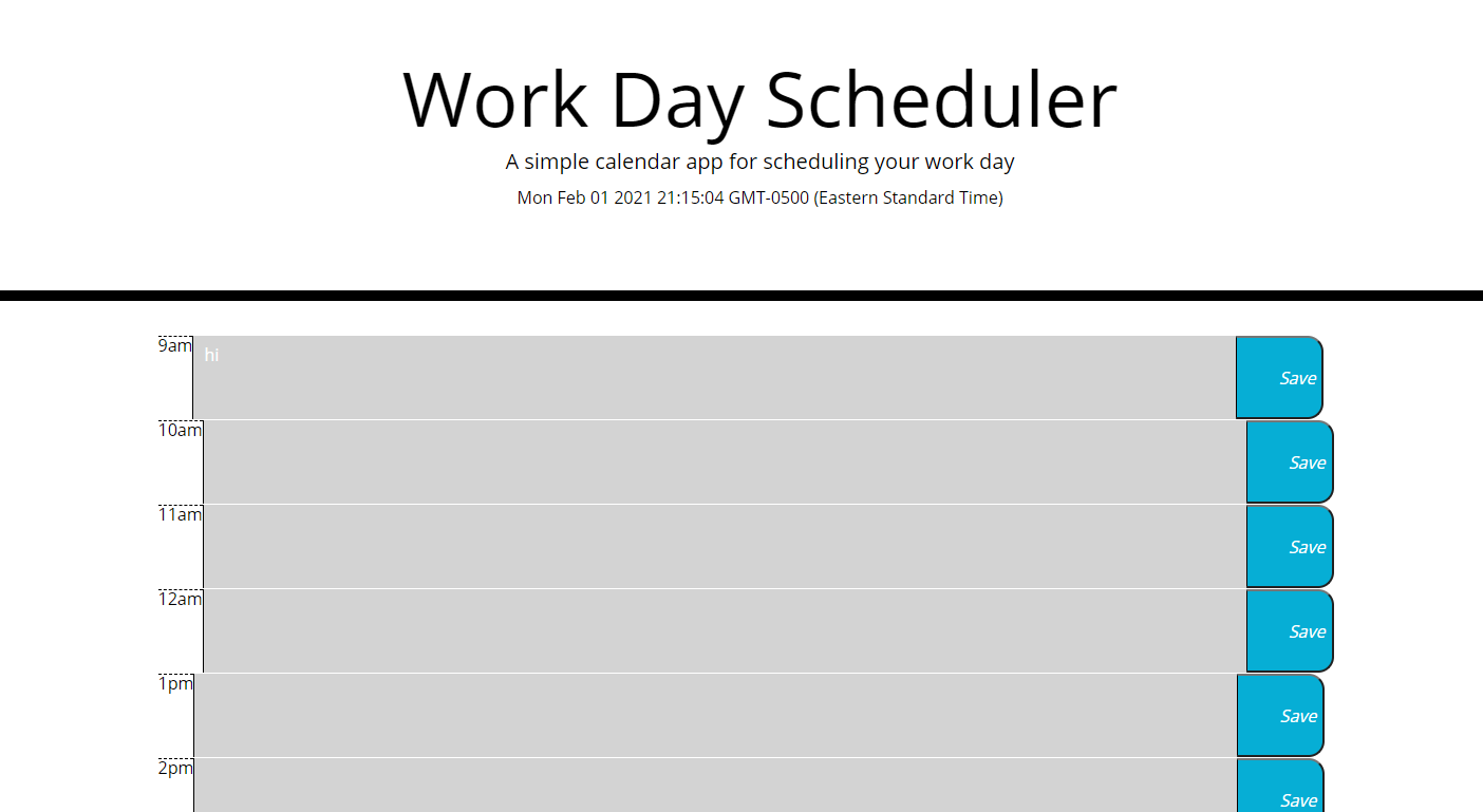 WorkSched